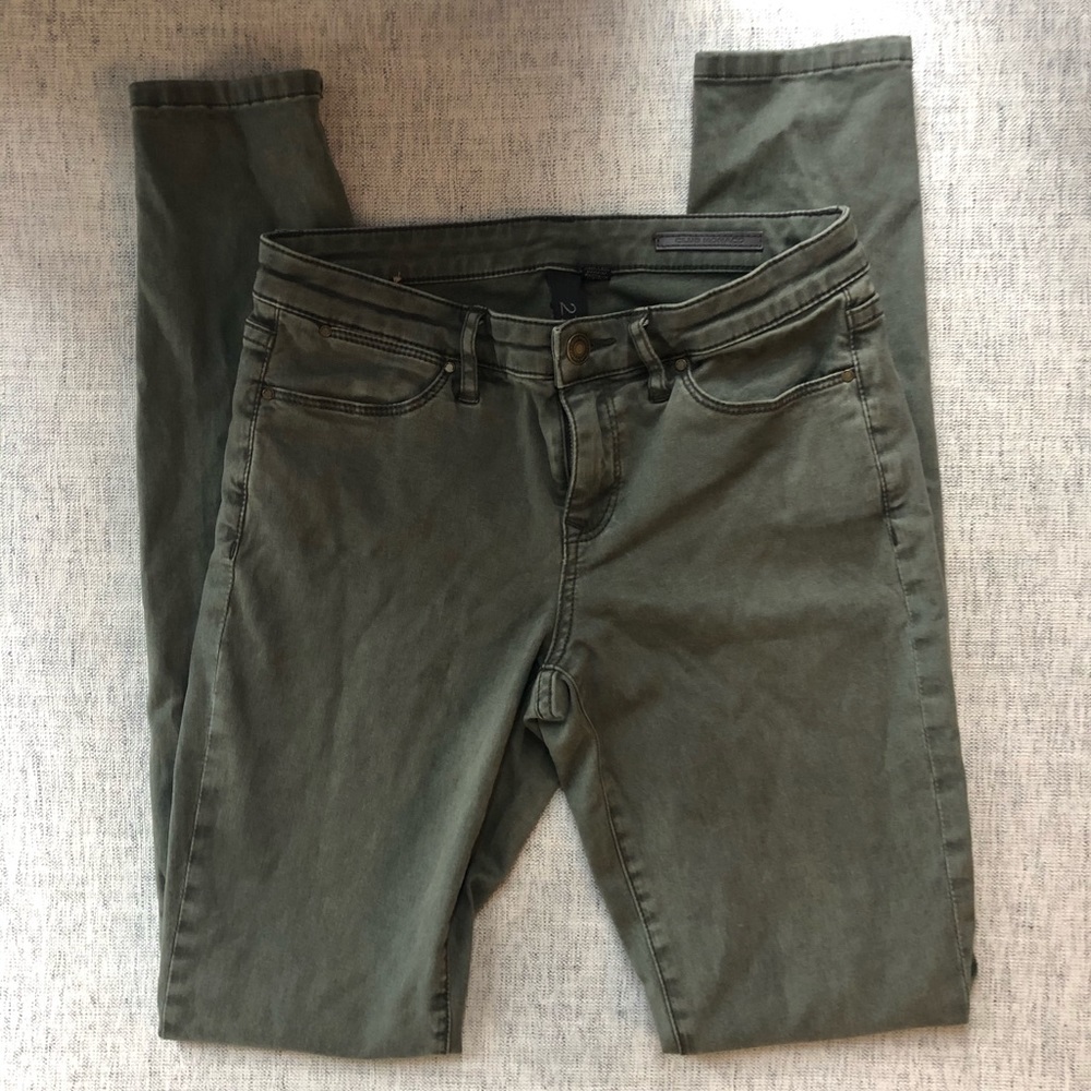 Olive green Club Monaco jeans pants